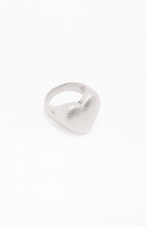 Silver Heart Ring image number 2