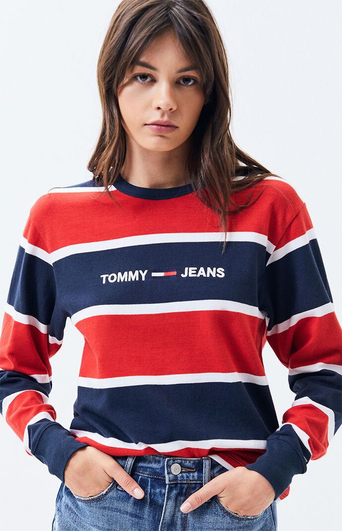 Tommy Jeans Long Sleeve Shop, 54% OFF | campingcanyelles.com