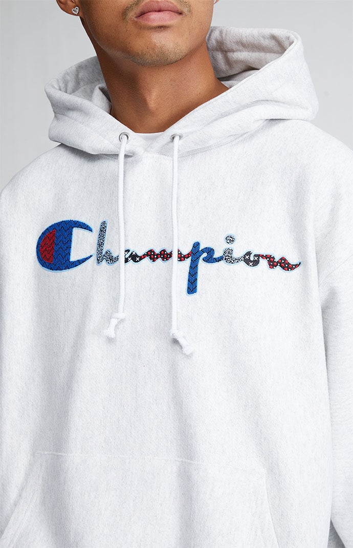 White champion 2025 hoodie pacsun
