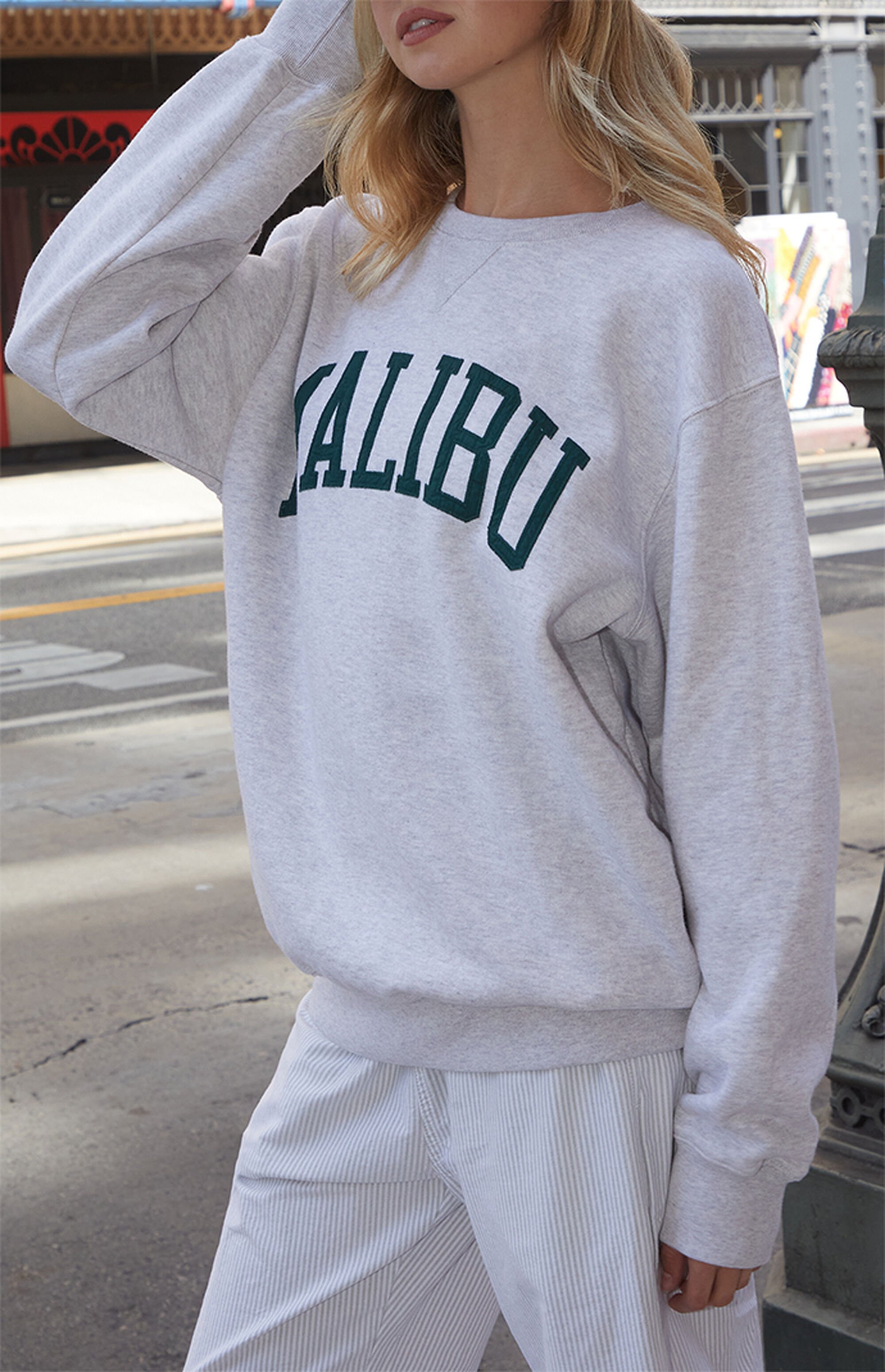 John Galt Erica Malibu Crew Neck Sweatshirt | PacSun
