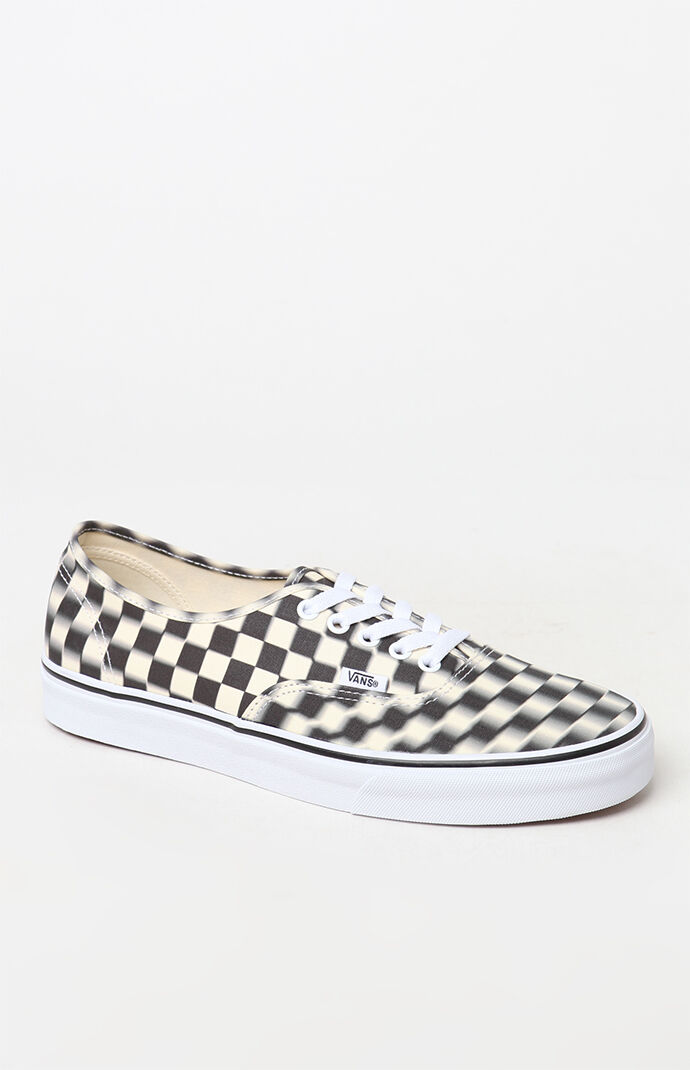 authentic blur check vans