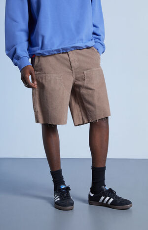 Eco Brown Workwear Shorts image number 3