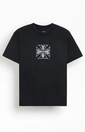 Barb Wire Iron Cross T-Shirt image number 2