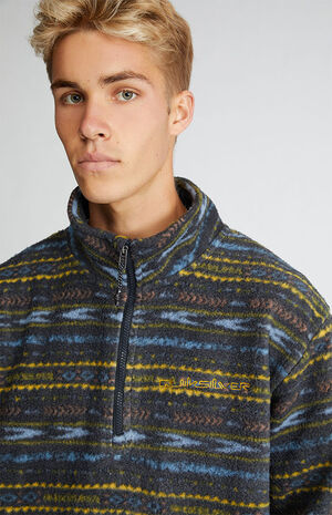 Recycled Clean Coasts Quarter Zip Sweatshirt image number 2