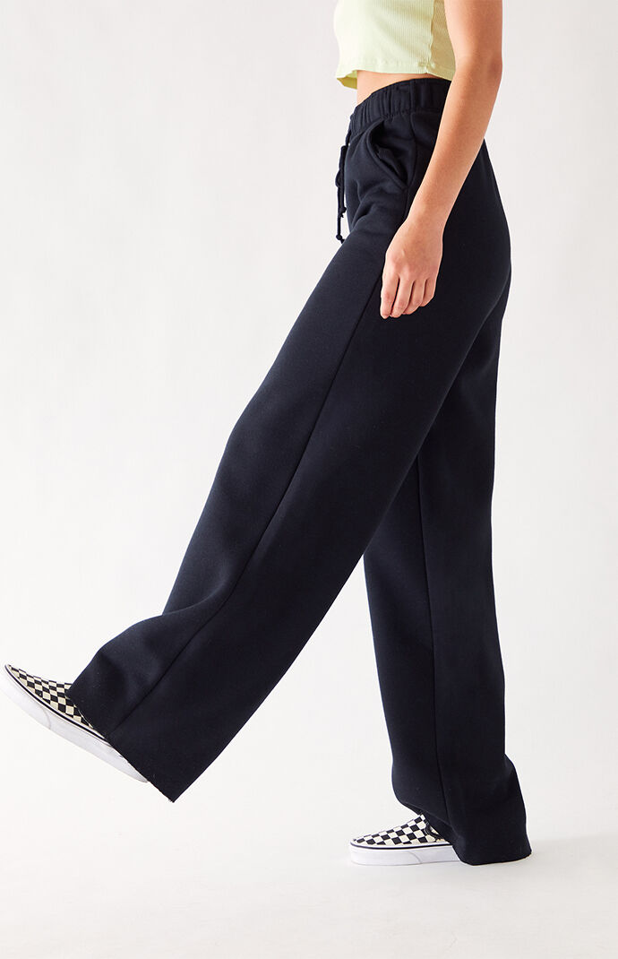 Ladies straight leg sale sweatpants
