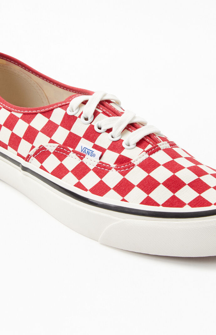 red vans with checkers