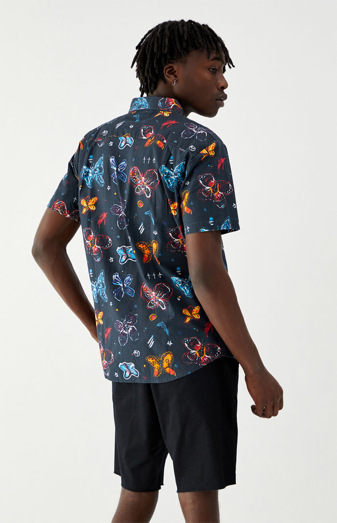 Bloom Woven Button-Up Shirt