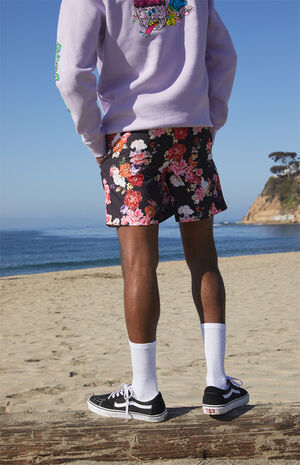 Multiflower 17" Swim Trunks image number 4