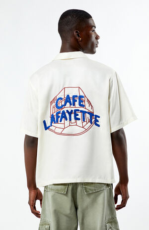 Tencel Graphic Oversized Camp Shirt image number 2