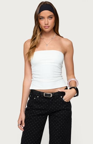 Karina Side Slit Tube Top image number 1