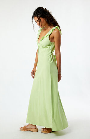 Mila Ruffle Maxi Dress image number 3