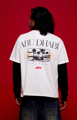 x Pacsun Abu Dhabi Marble Circuit T-Shirt image number 4