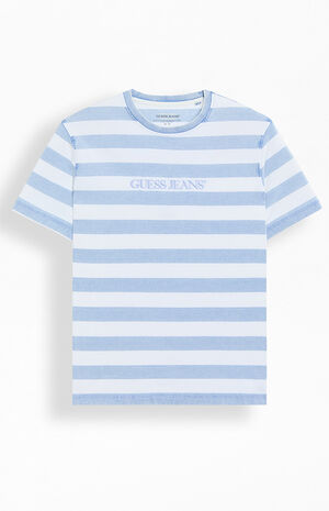 Striped Embroidered T-Shirt image number 1