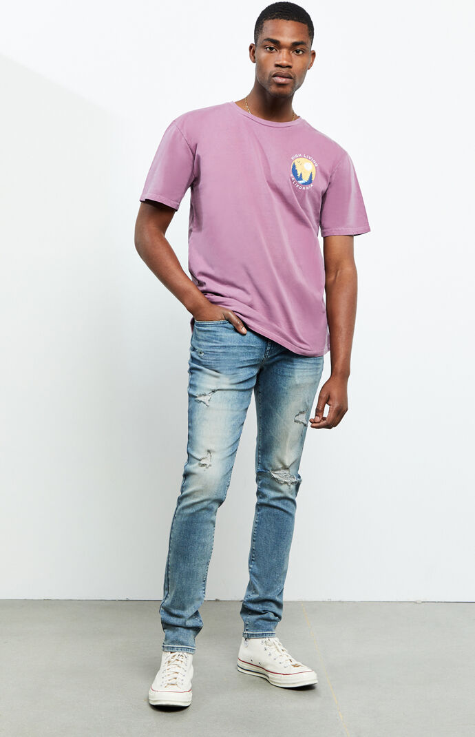 Brandon Medium Ripped Stacked Skinny Jeans