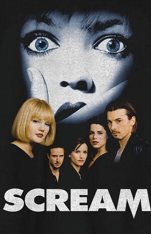 Scream Distressed Movie T-Shirt image number 2