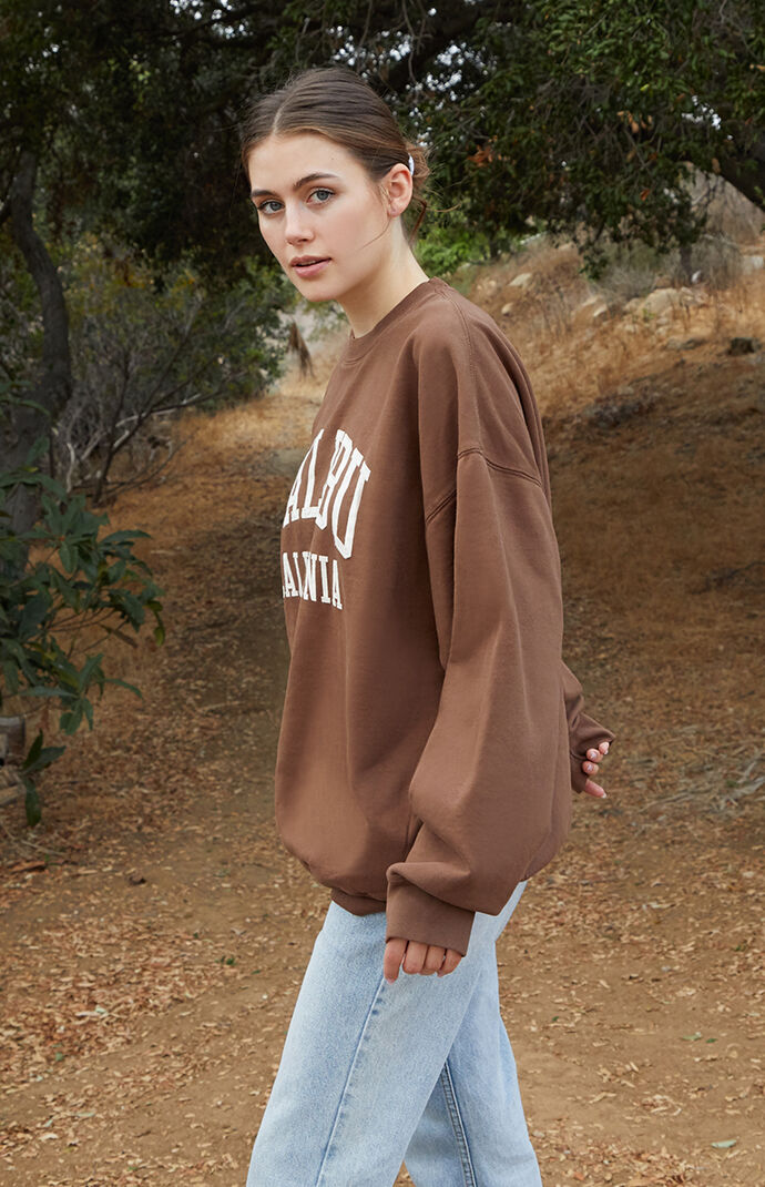 john galt brown pullover sweatshirt