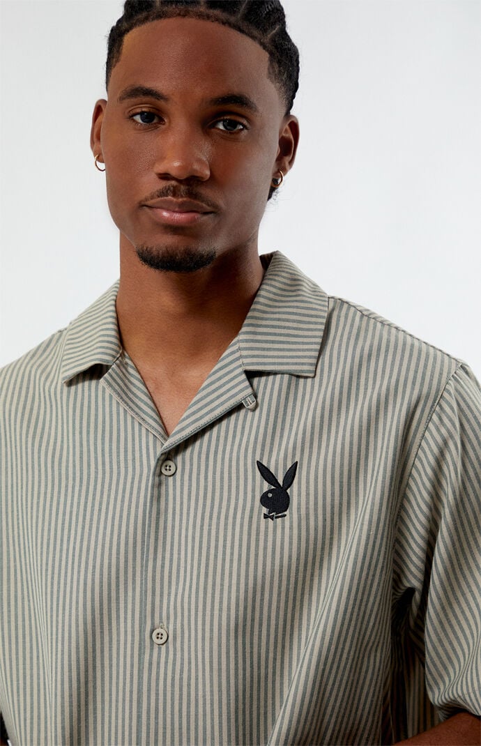 Playboy button down outlet shirt pacsun