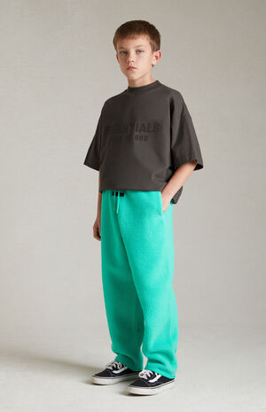 Essentials Mint Leaf Polar Fleece Sweatpants image number 1