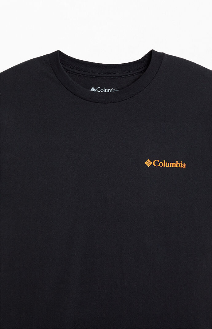 Columbia Men s Dook Graphic T Shirt S Black