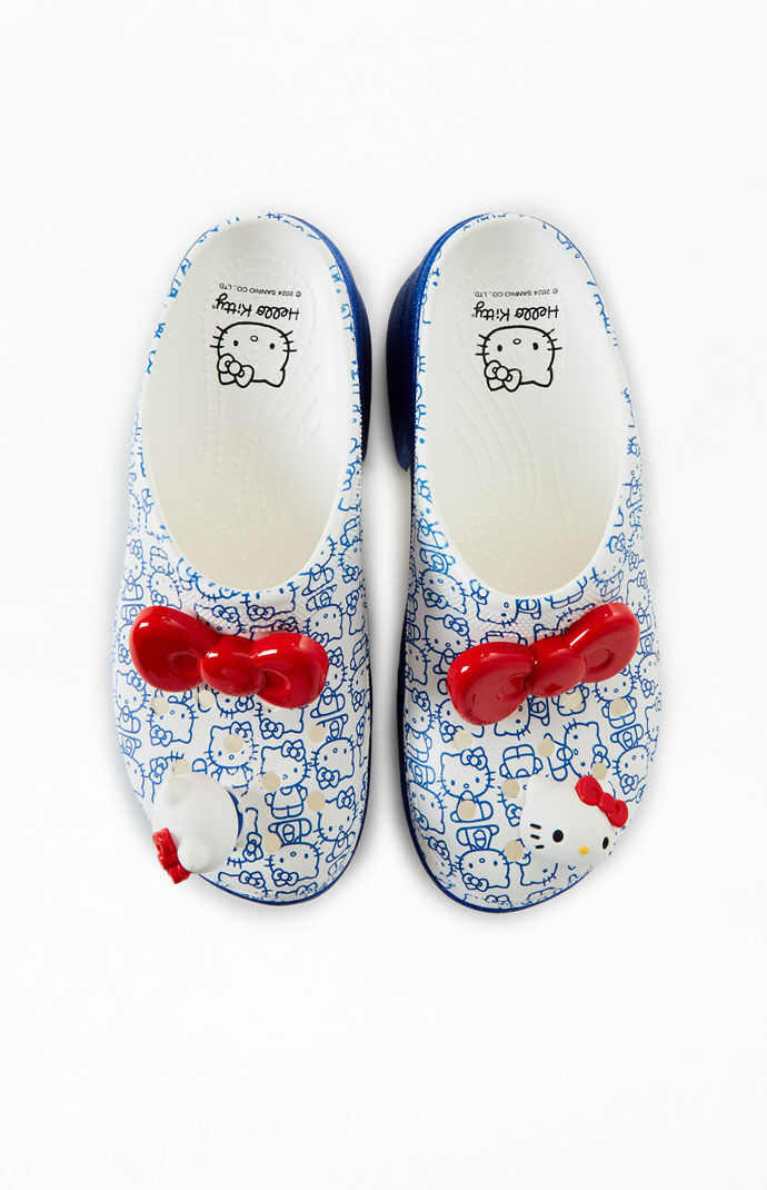 人気！【CROCS】Hello Kitty サイレン クロッグ（送料込追跡可） Hello Kitty x Crocs Adult Siren Heeled Clog