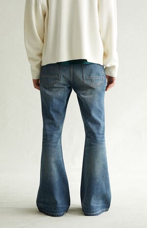 Jordan Baggy Bootcut Jeans Medium Blue Tint image number 4