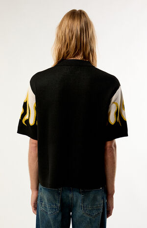 FC Flame Knit Polo Shirt image number 3