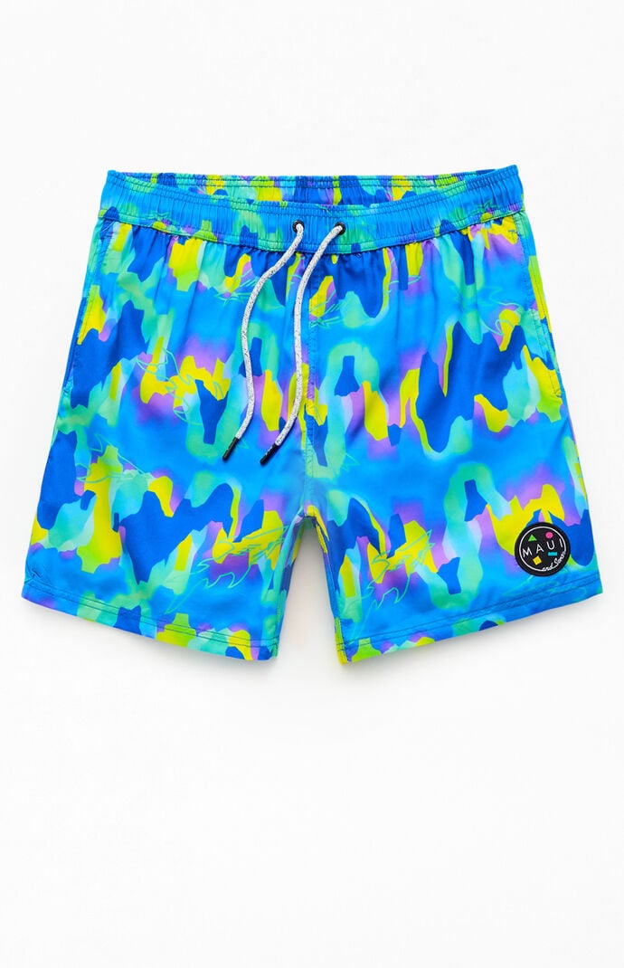 Maui & Sons Eruption 6.5" Swim Trunks