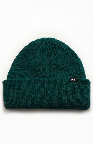 Kids Green Basic Beanie image number 1