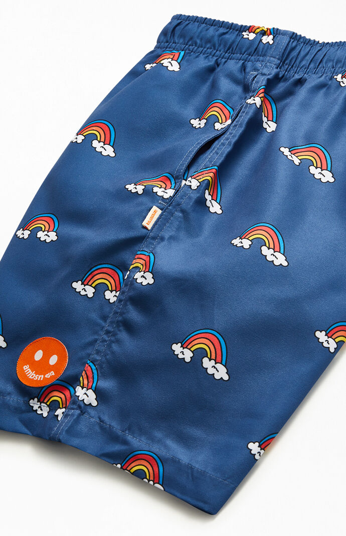 Rainbows 17" Swim Trunks