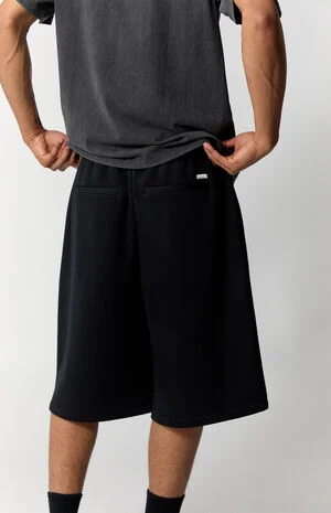Black Fleece Ultra Baggy Sweat Shorts image number 5