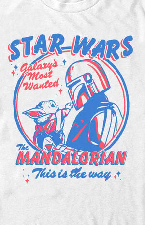 Stars Wars The Mandalorian Hunter for Hire T-Shirt image number 2