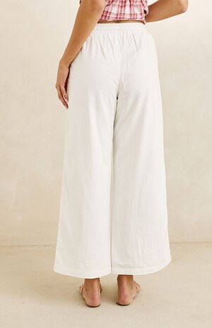 Annabelle Lace Trim Beach Pants image number 4