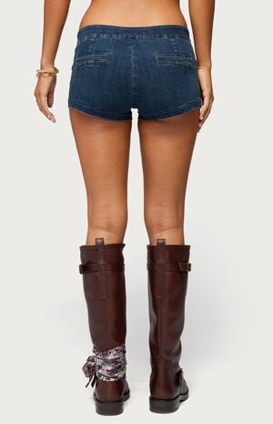 Sashe Stretchy Denim Shorts image number 3