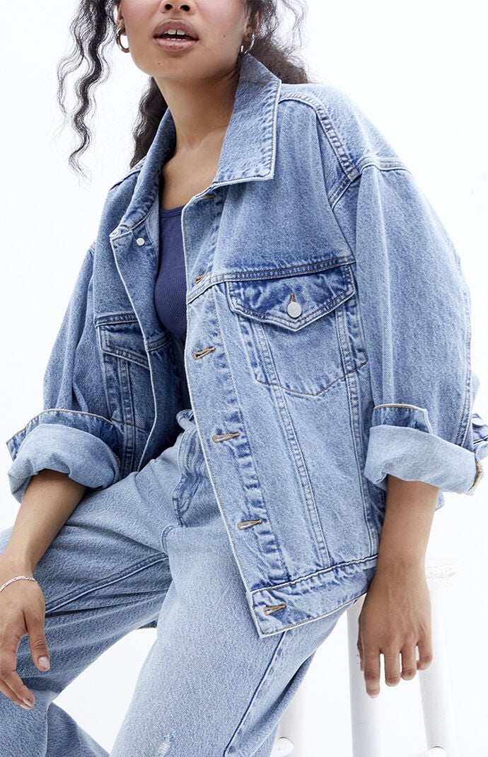 Pacsun denim jacket mens shop