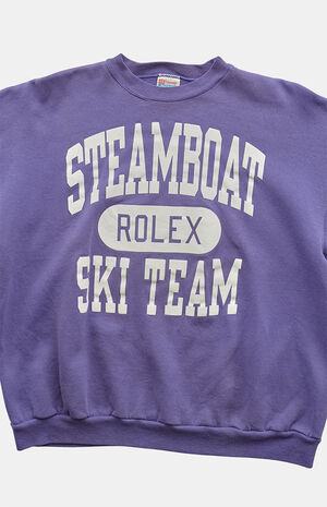 '90s Steamboat Rolex Ski Team Crew Neck Sweatshirt image number 3