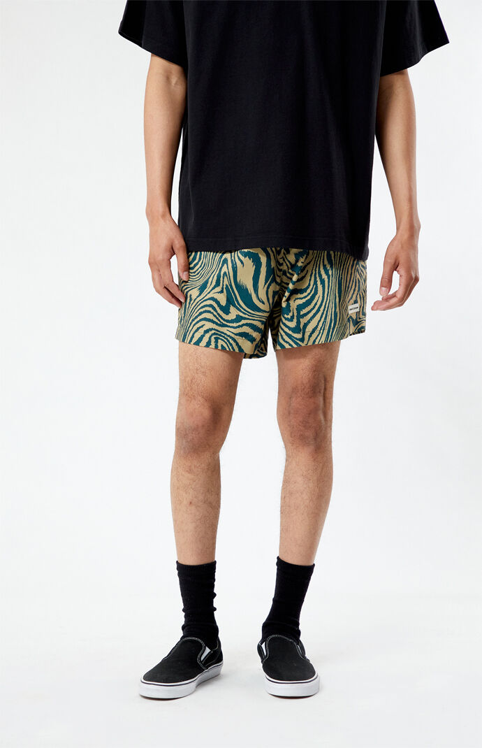 Budweiser swim trunks pacsun online