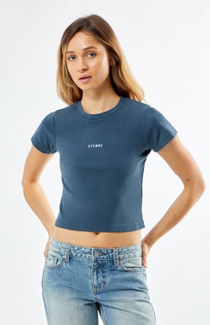 Minimal Dark Gray Mini T-Shirt image number 1