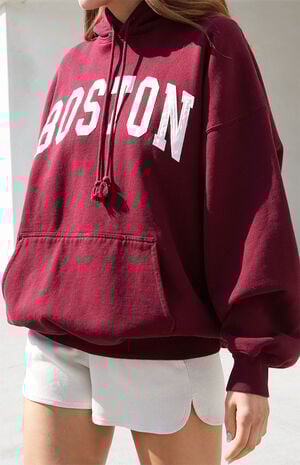 Burgundy Christy Boston&nbsp;Hoodie image number 2