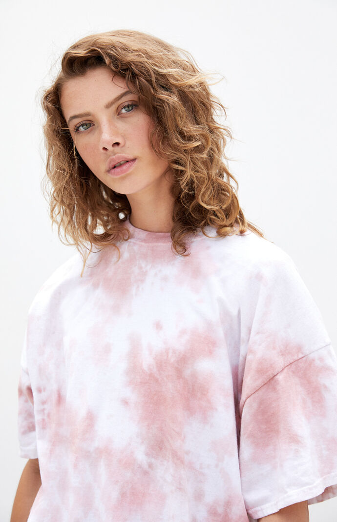 Tie-Dyed Light And Dark T-Shirt