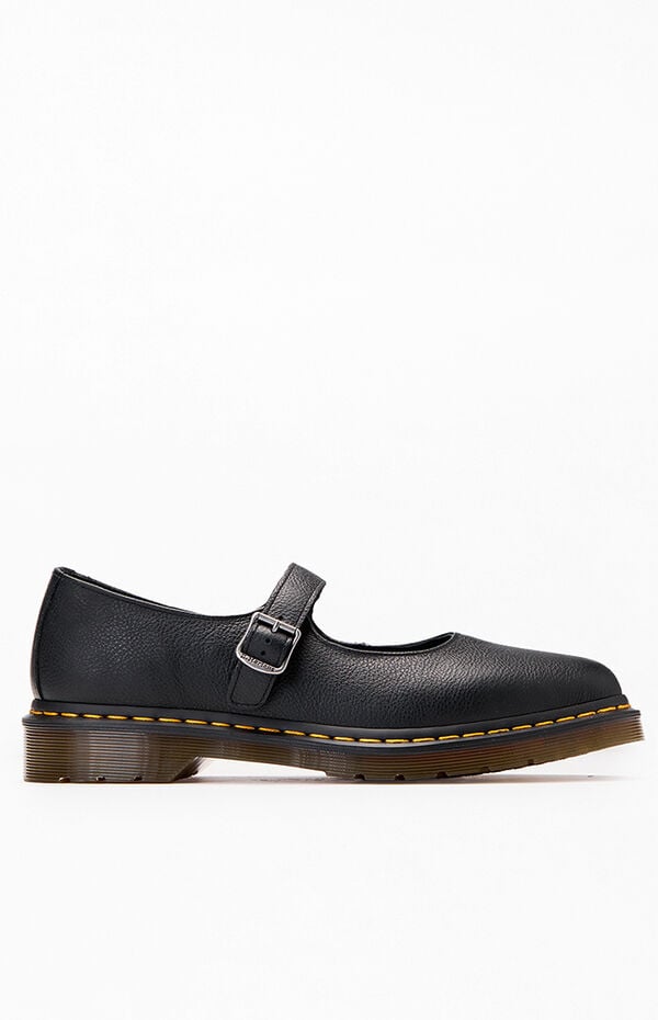 Dr Martens Elphie Leather Mary Jane Sneakers