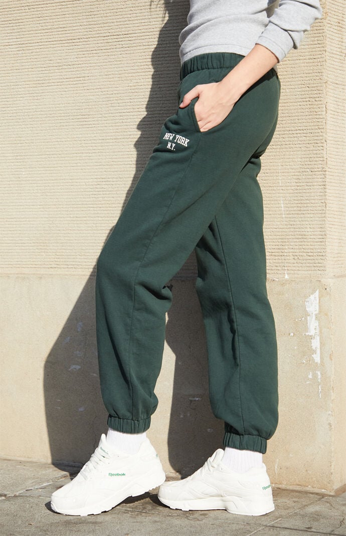 pacsun green sweatpants