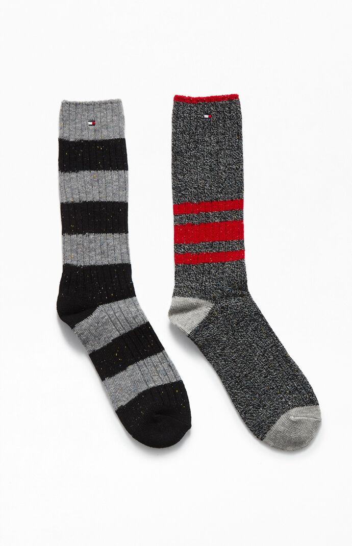 Two-Pack Flag Boot Socks