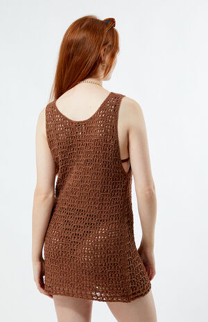 Maddie Knit Scoop Neck Mini Dress image number 3