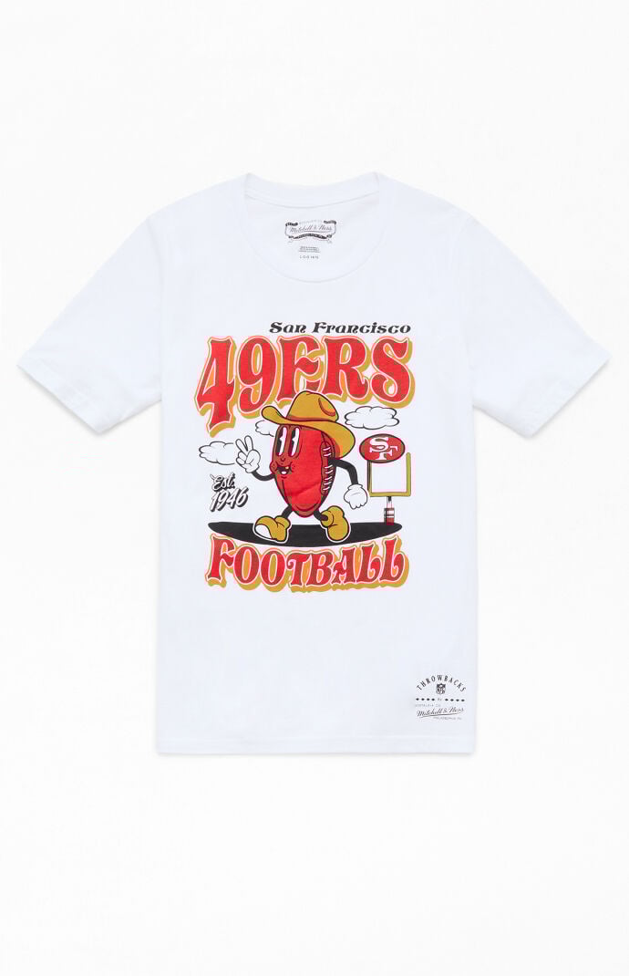 Mitchell Ness Kids NFL Retro San Francisco 49ers T Shirt