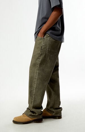&nbsp;Blake Extreme Baggy Jeans&nbsp;Herringbone&nbsp;Gray image number 4