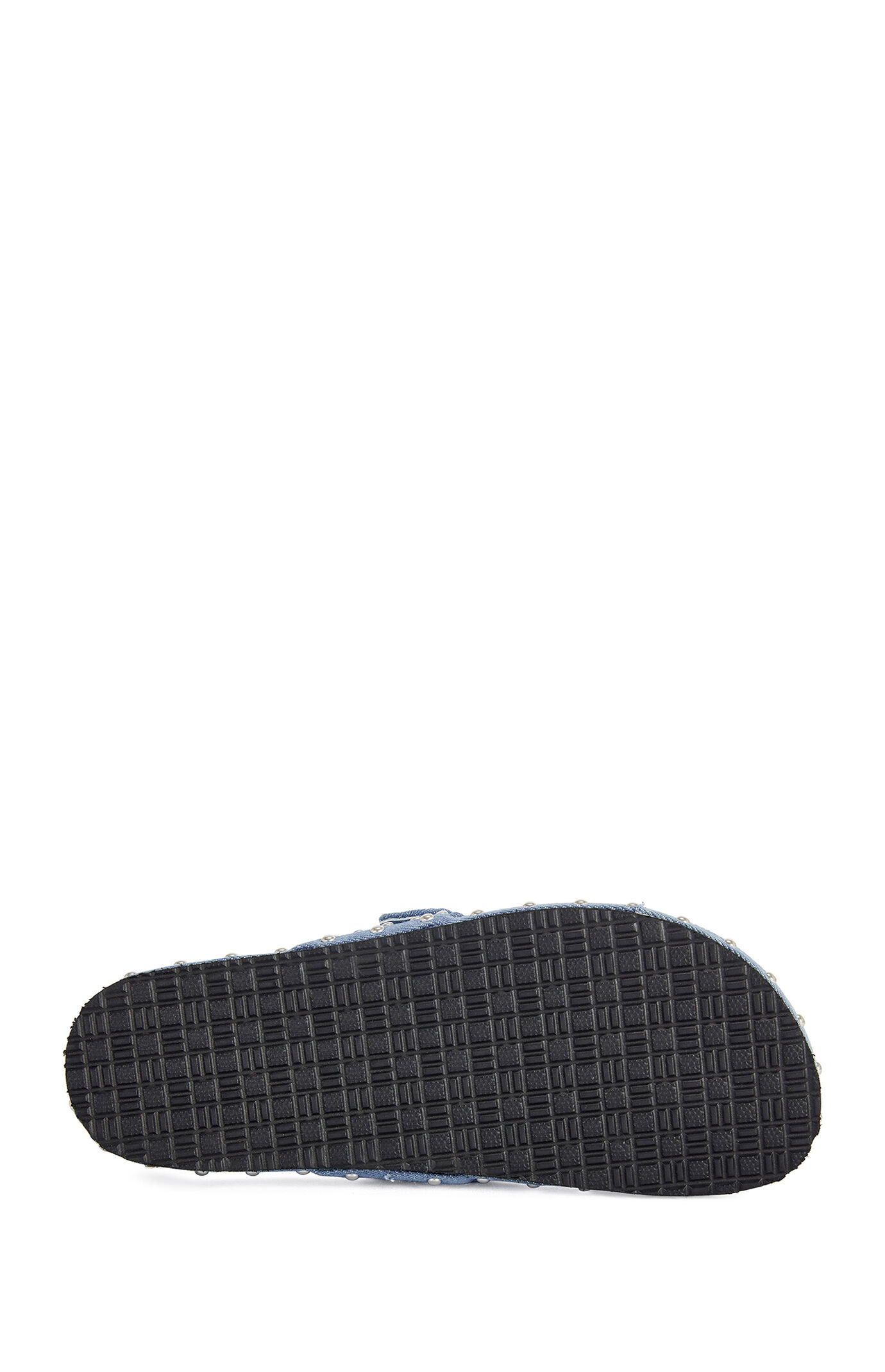 AZALEA WANG Women's Daisy Chain Denim Studded Sandals