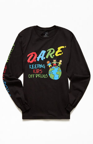 D.A.R.E Long Sleeve T-Shirt D.A.R.E Long Sleeve T-Shirt image number null