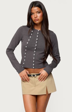 Hestia Button Up Knit Cardigan image number 1