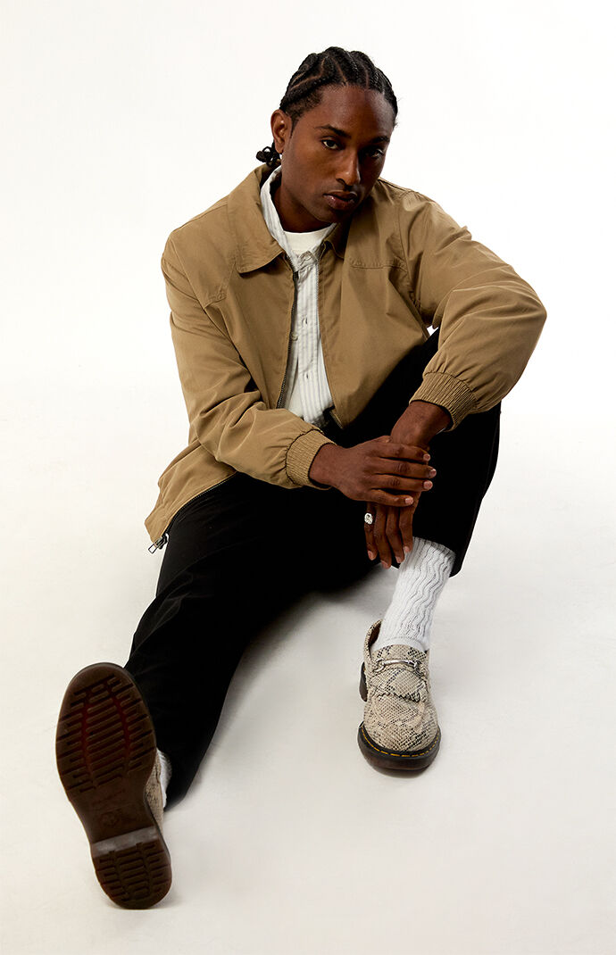 Pacsun Soft Brushed Canvas Zip Jacket | Pacsun