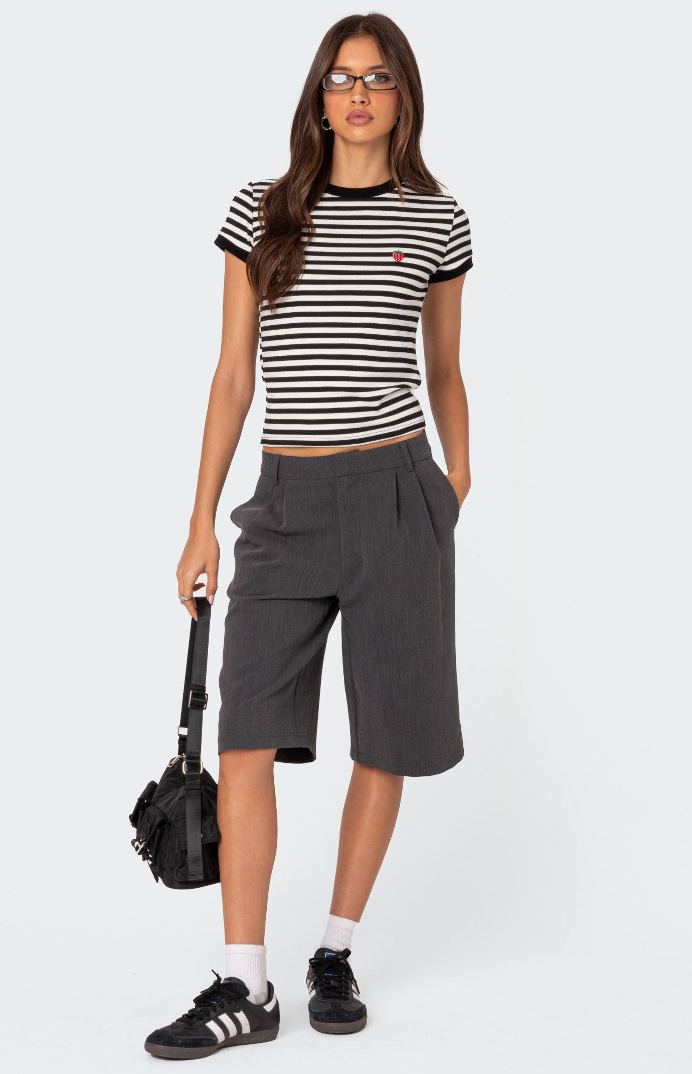 Edikted Aelia Bermuda Trouser Shorts